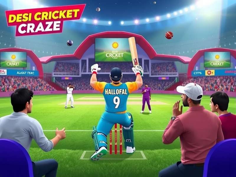 Desi Cricket Craze Community Event